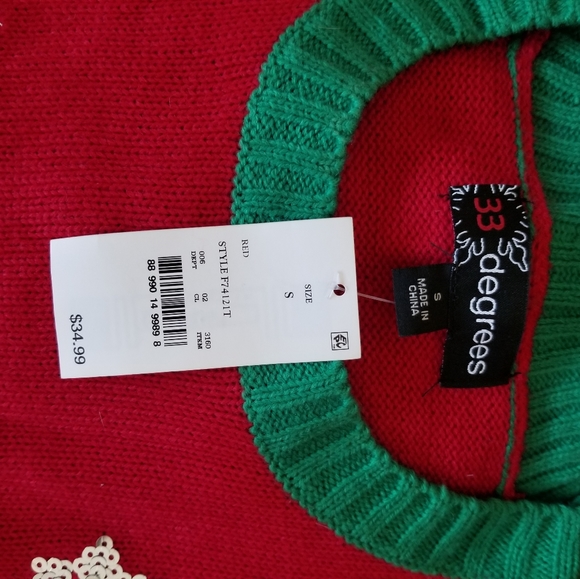NWT Ugly Llama Christmas Sweater - Picture 4 of 4